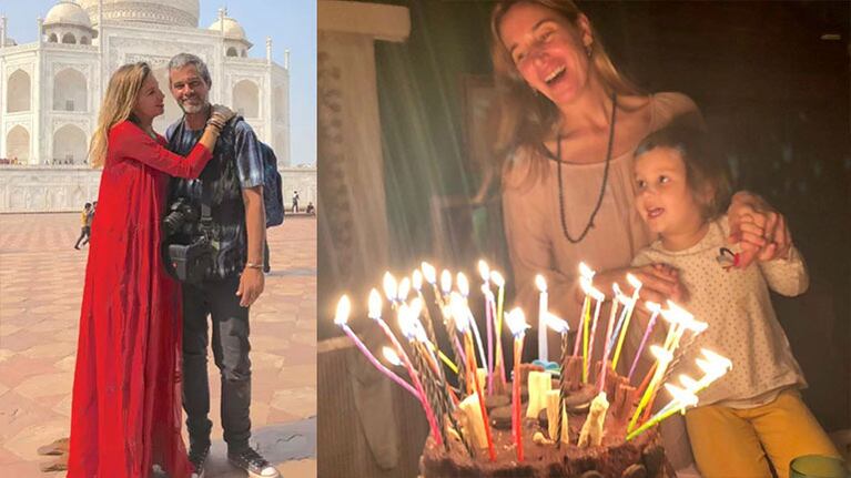 Dolores festejó su cumple lejos del padre de sus hijos.