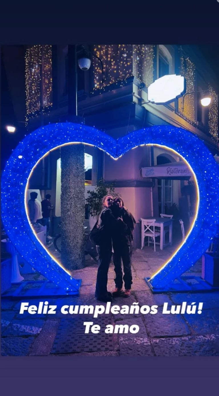 Dolores Fonzi le dedicó un dulce mensaje a su hija LIbertad. Foto: IG | lolafonca