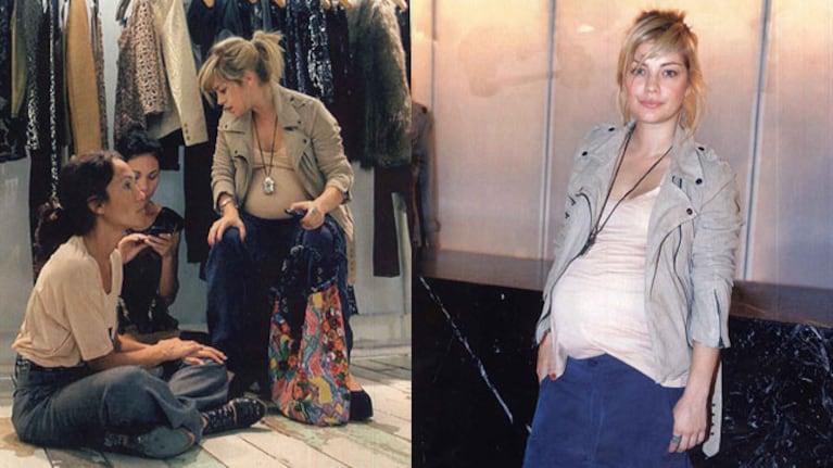 Dolores Fonzi mostró su pancita de casi ocho meses
