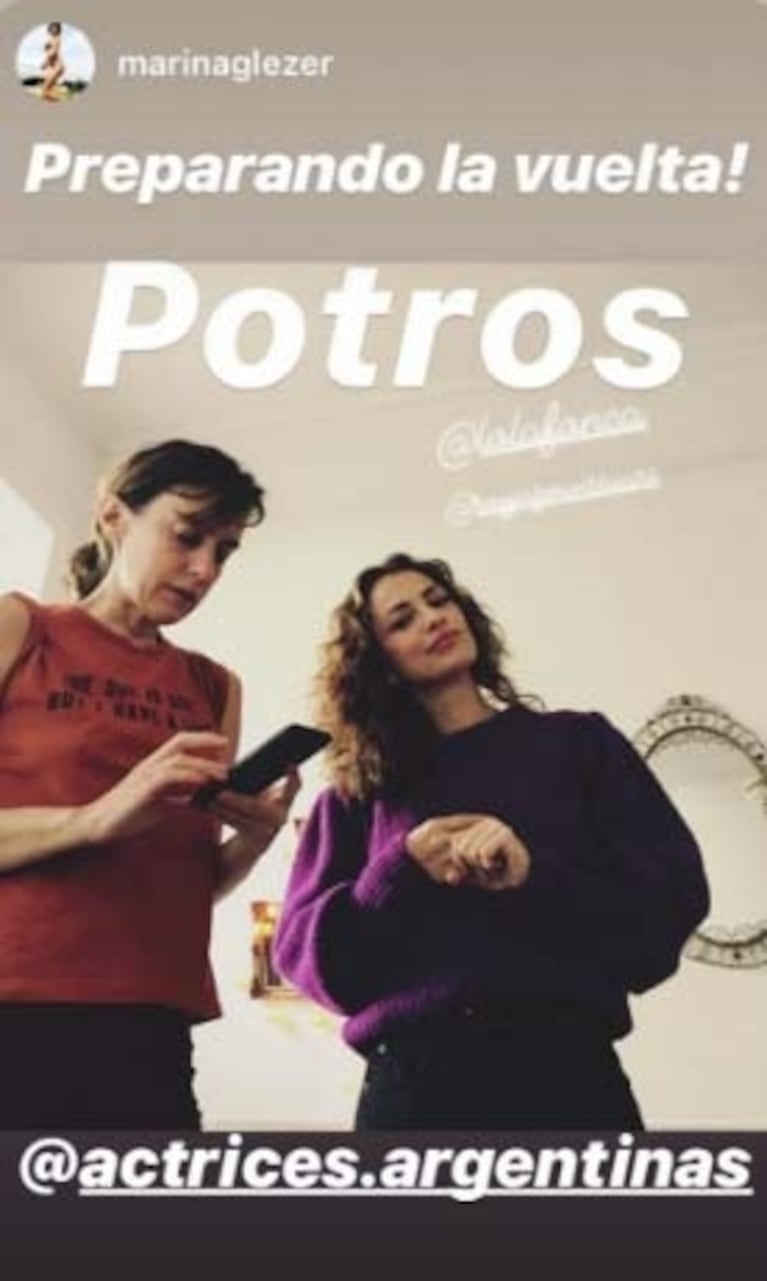 Dolores Fonzi regresó al trabajo tras someterse a una mastectomía: "Preparando la vuelta"