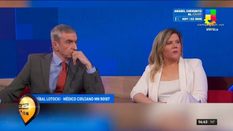 Dominique Metzger reveló cómo vio a Aníbal Lotocki en la entrevista que le hicieron con Nelson Castro