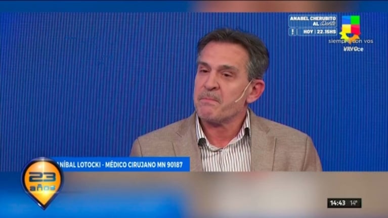 Dominique Metzger reveló cómo vio a Aníbal Lotocki en la entrevista que le hicieron con Nelson Castro