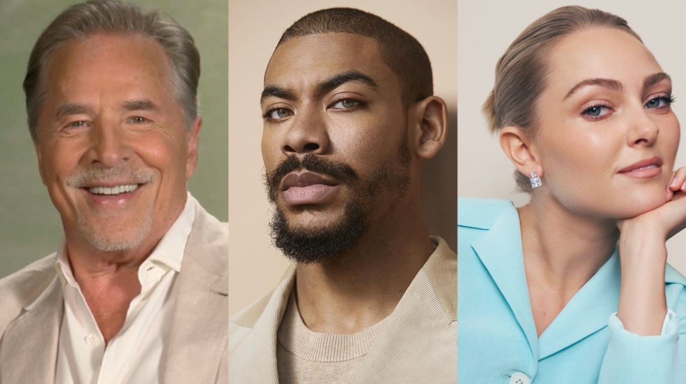 Don Johnson, Aaron Pierre y AnnaSophia Robb