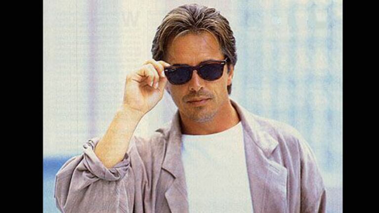 Don Johnson en tiempos de División Miami. Galán sin fronteras. (Foto: Web)