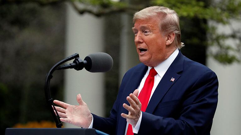 Donald Trump le declaró la guerra a la OMS: la acusó de esconder el coronavirus