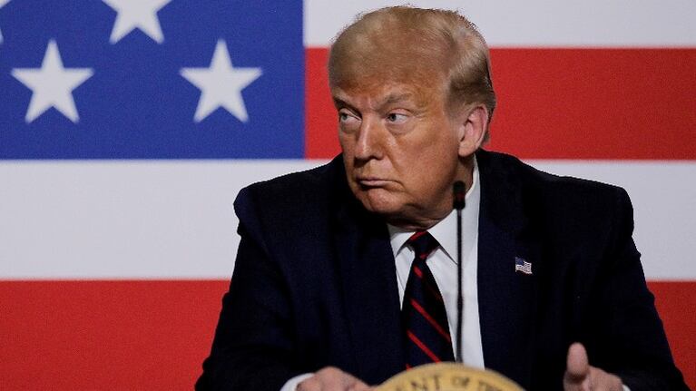 Donald Trump planteó la idea de demorar las elecciones. Foto: Reuter.