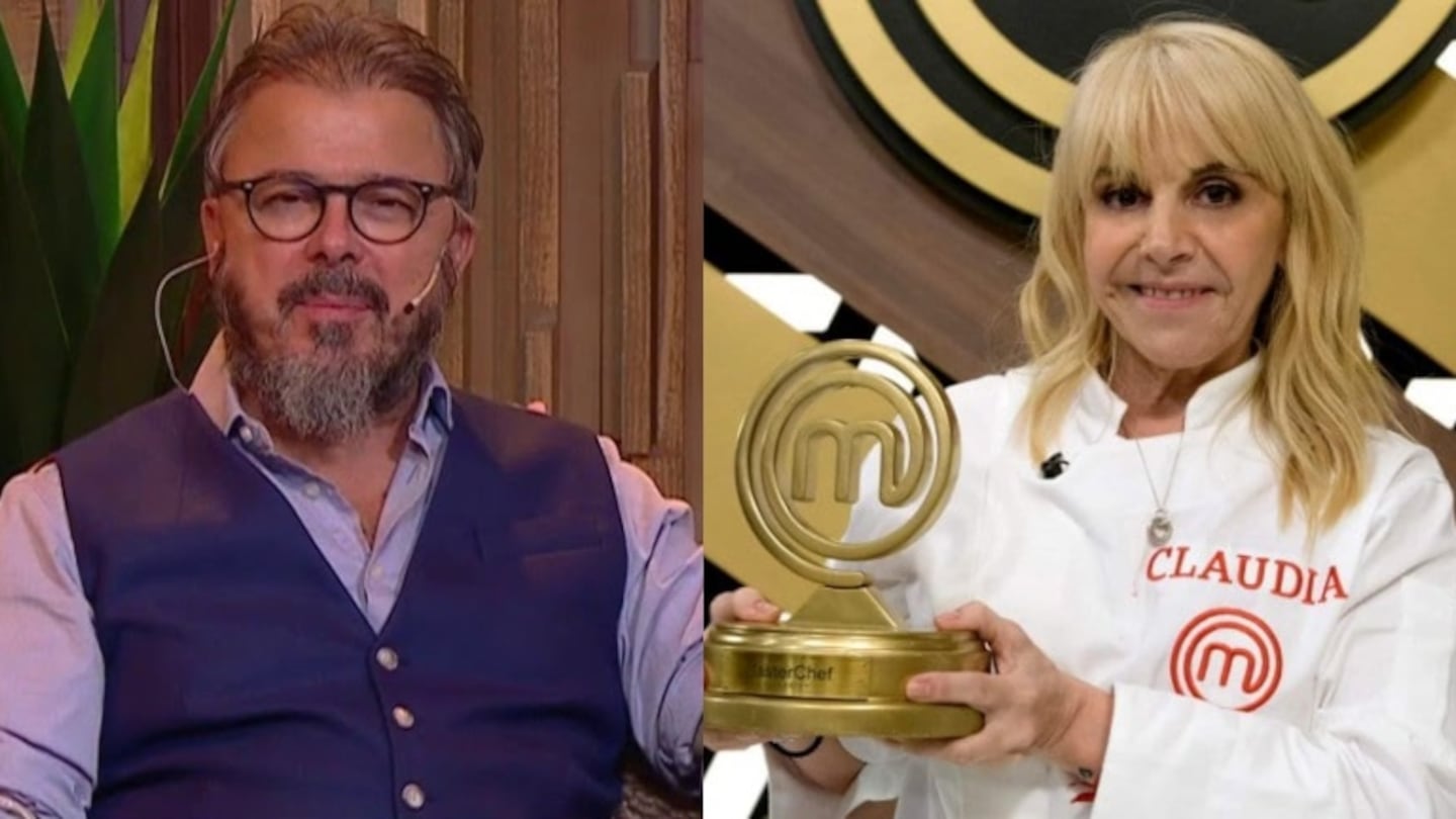 Donato de Santis contó cómo mantuvieron el secreto del triunfo de Claudia Villafañe en MasterChef: Lo sabíamos nosotros y los escribanos