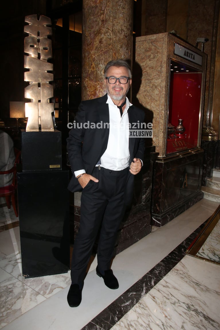 Donato de Santis en la gala de Fundaleu (Foto: Movilpress).