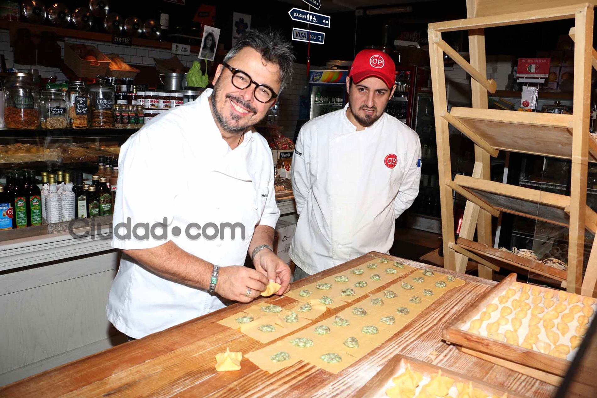 Donato De Santis en su restó, Cucina Paradiso (Fotos: Movilpress). 