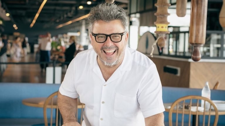Donato de Santis se lució con una receta italiana: pansotti con un increíble tuco de nuez. Foto: Instagram @donatodesantis