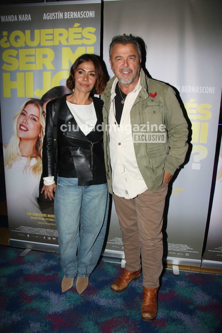 Donato de Santis y Micaela Paglayán (Foto: Movilpress)