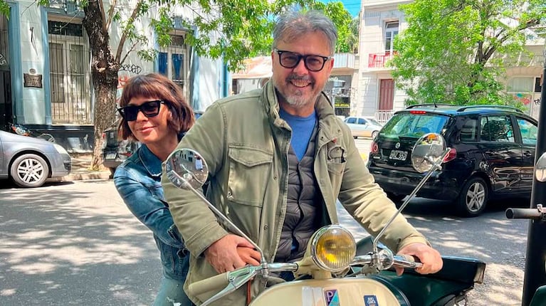Donato De Santis y su esposa Micaela Paglayan  (Foto: Instagram @donatodesantis)