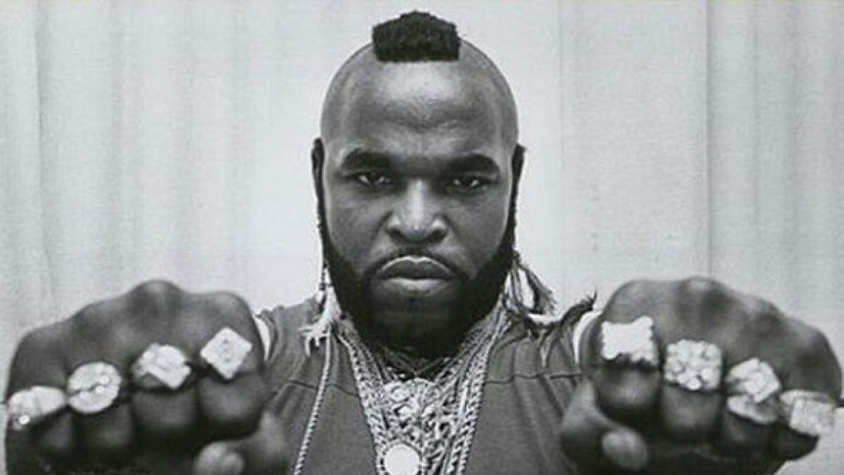 ¿Dónde estabas, Mario Baracus? 