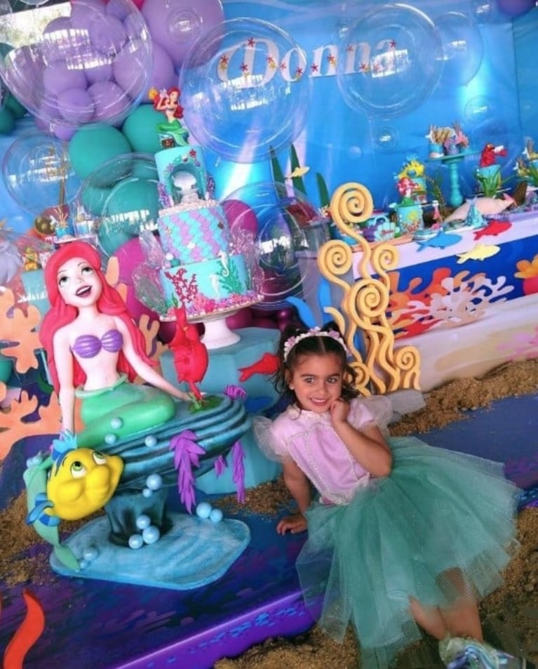 Donna, la hija de Rulo Schijman y Gabriela Sari, cumplió 5 años: todas las fotos del festejo