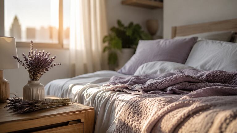 Dormir con flores de lavanda reduce la activación del sistema nervioso simpático