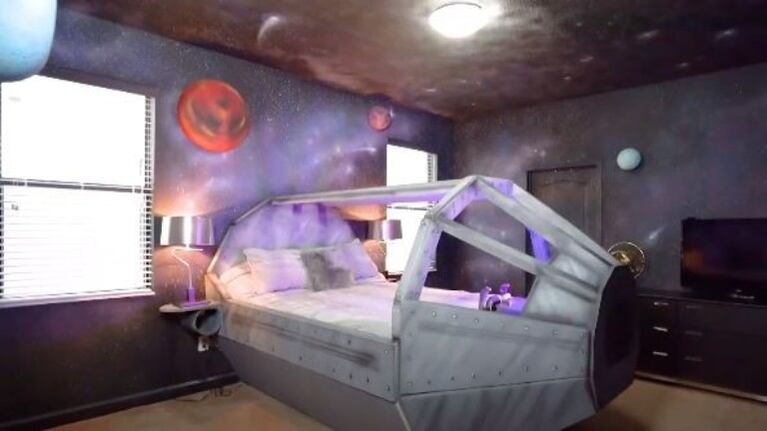 Dormir en otro planeta de alguna galaxia muy lejana es posible en esta casa con temática de Star Wars