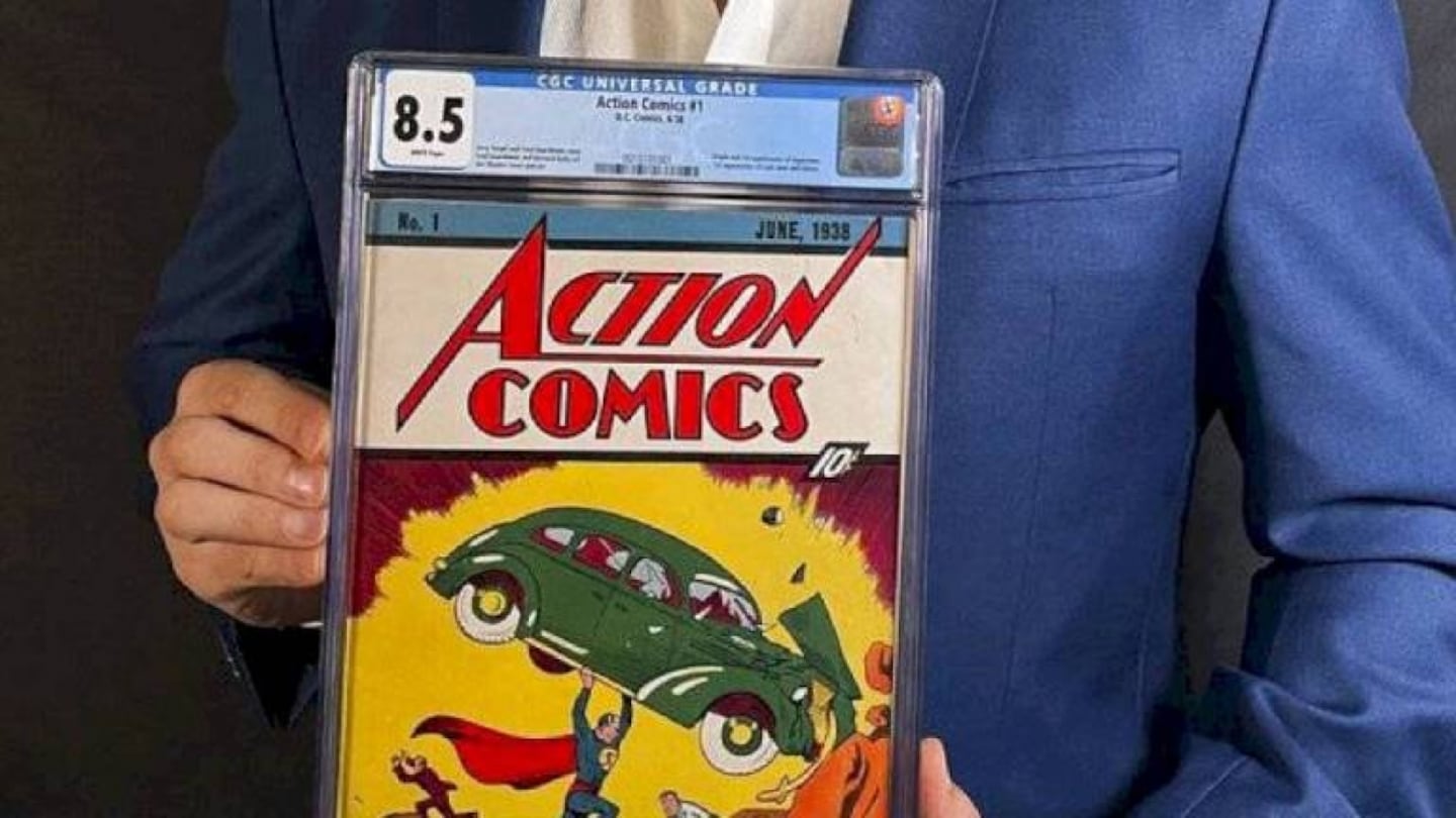 Dos cómics de Superman de más de 80 años se vendieron por 3 millones de dólares