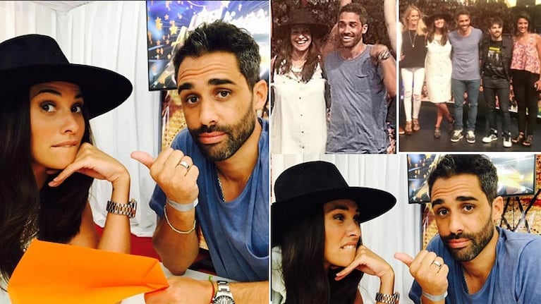 ¡Dos ex con buena onda! Ivana Nadal y el Pollo Álvarez se encontraron en un evento: qué pusieron en Instagram