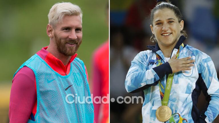 ¡Dos grandes! El mensaje de apoyo de Leo Messi a Paula Pareto. (Foto: AFP)