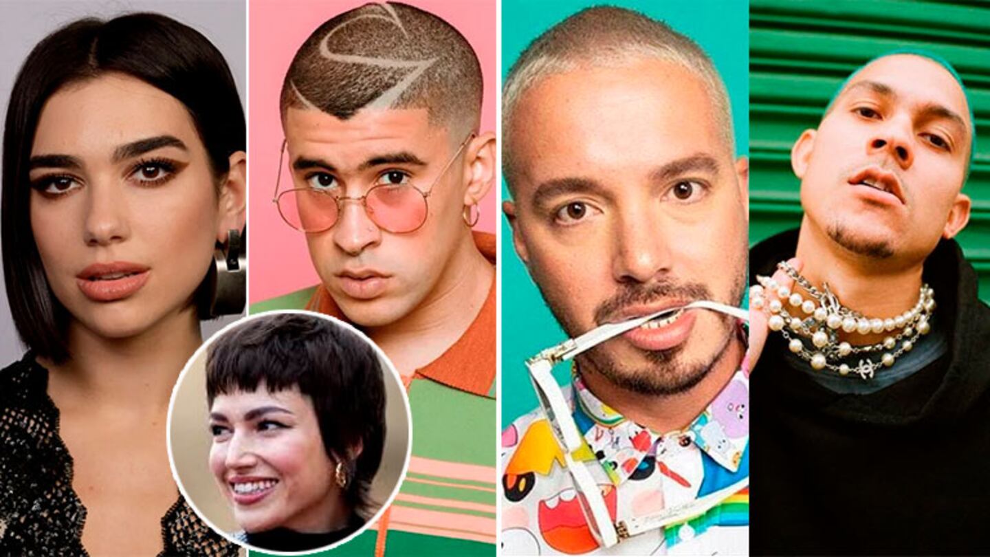 Dua Lipa, Bad Bunny, J Balvin, Tainy y Úrsula Corberó se unen en Un día