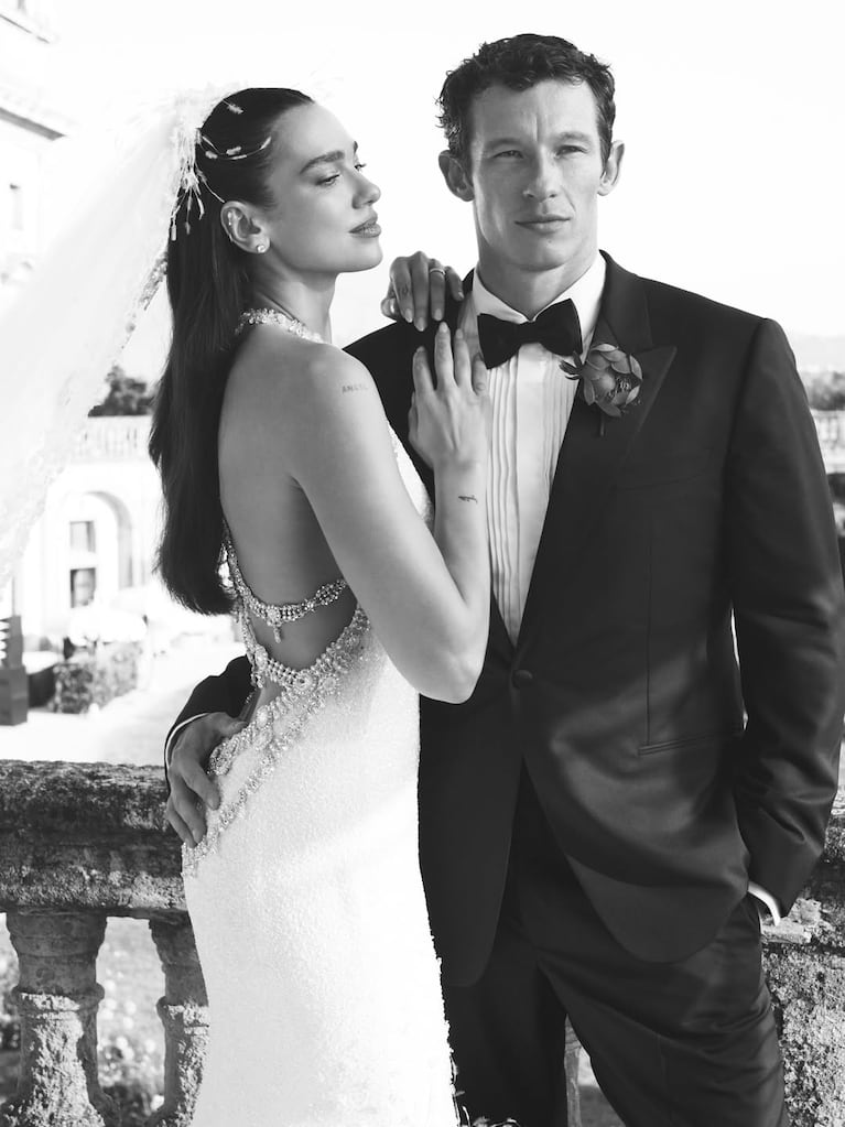 Dua Lipa y Callum Turner se casaron en Italia (Foto: Instagram/@dualipa).