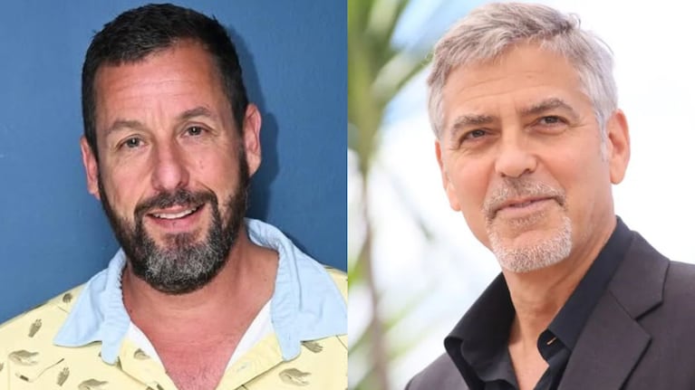 Dupla de peso: Adam Sandler y George Clooney son sin dudas un imán para el público.