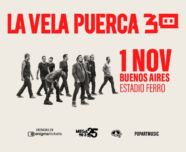 Durante su presentación en el Quilmes Rock, la banda reveló que el sábado 1 de noviembre estarán de vuelta en Buenos Aires en el Estadio Ferrocarril Oeste.