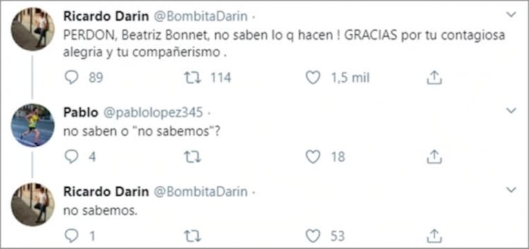 Durísimo mea culpa de Ricardo Darín, tras la desoladora despedida a Beatriz Bonnet: "¡Perdón!"