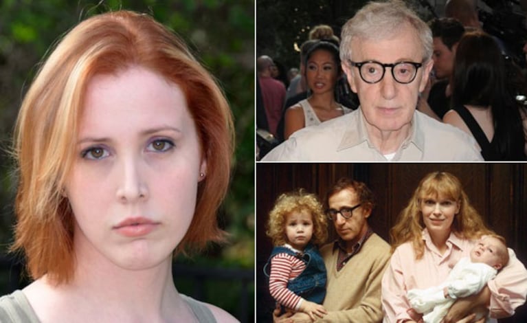 Dylan Farrow acusó a Woody Allen de haberla abusado (Fotos: Web)