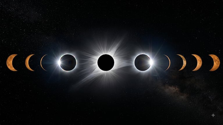 Eclipse solar total 2026: la fecha y el lugar exacto para verlo. Crédito Web