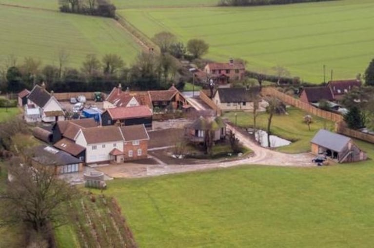 Ed Sheeran compró una granja en secreto: así es su nueva vida lejos de la ciudad. Crédito: X