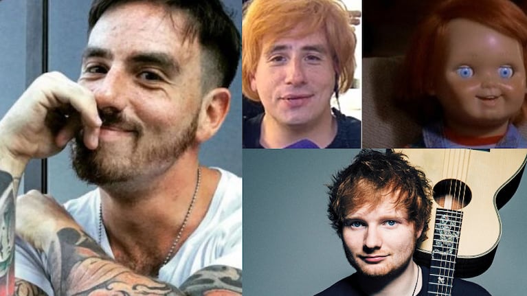 ¿Ed Sheeran o Chucky? 