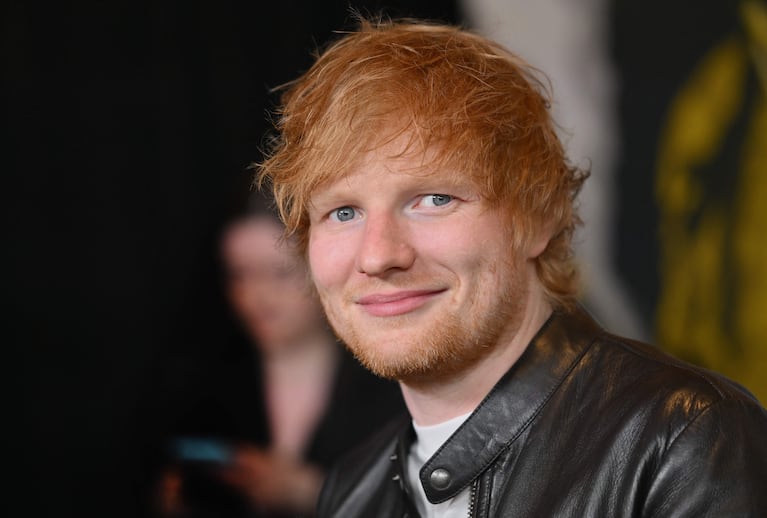 Ed Sheeran participando de un evento en mayo de 2023 (Foto: ANGELA WEISS / AFP).