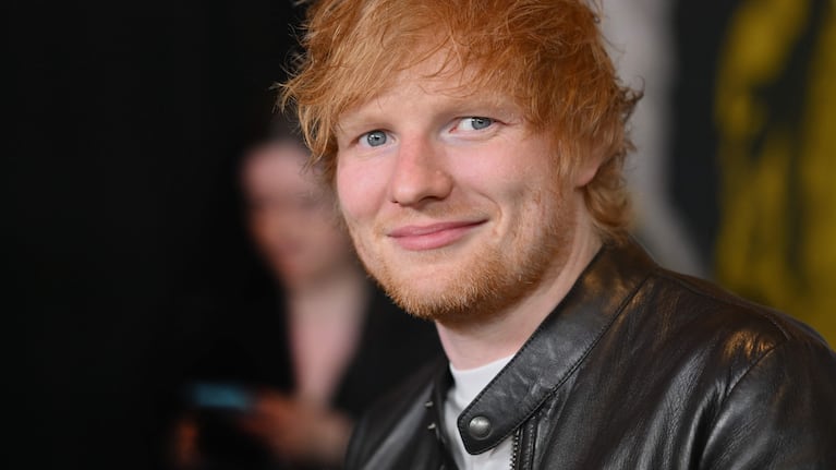 Ed Sheeran participando de un evento en mayo de 2023 (Foto: ANGELA WEISS / AFP).