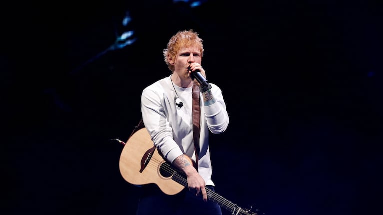 Ed Sheeran performs during the iHeartRadio Jingle Ball concert at Madison Square Garden, in New York City, U.S., December 12, 2025. REUTERS/Kylie Cooper
