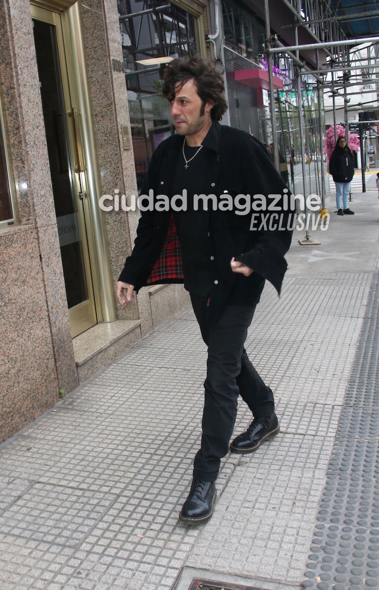 Eddie Fite en el último adiós a Fernando Confessore (Foto: Movilpress)