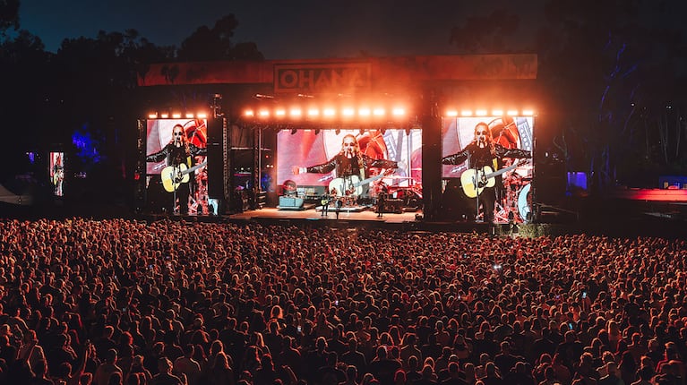 Eddie Vedder presenta a Maná en Ohana Fest y hacen historia (foto de prensa)