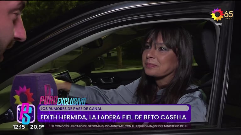 Edith Hermida habló en Puro Show de Beto Casella y Bendita (Foto: captura de eltrece).