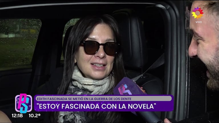 Edith Hermida habló en Puro Show de los hermanos Dente (Foto: captura de eltrece).