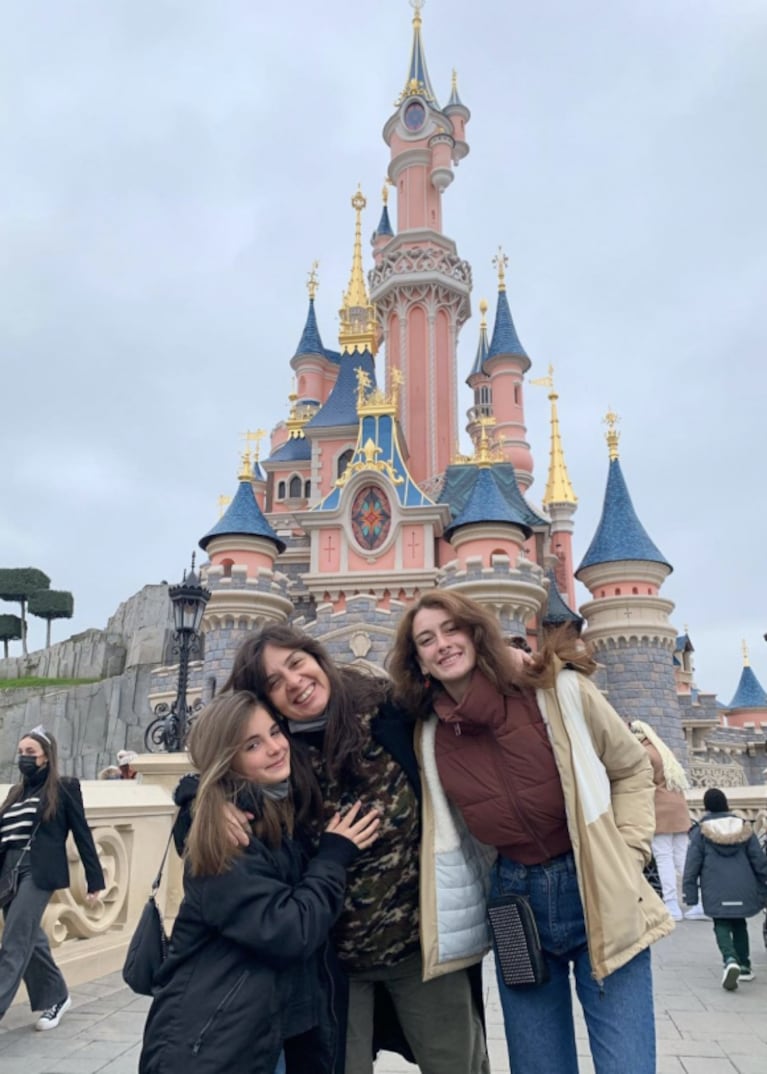 Edith Hermida se fue a Europa con sus hijas en medio de los rumores de crisis de pareja