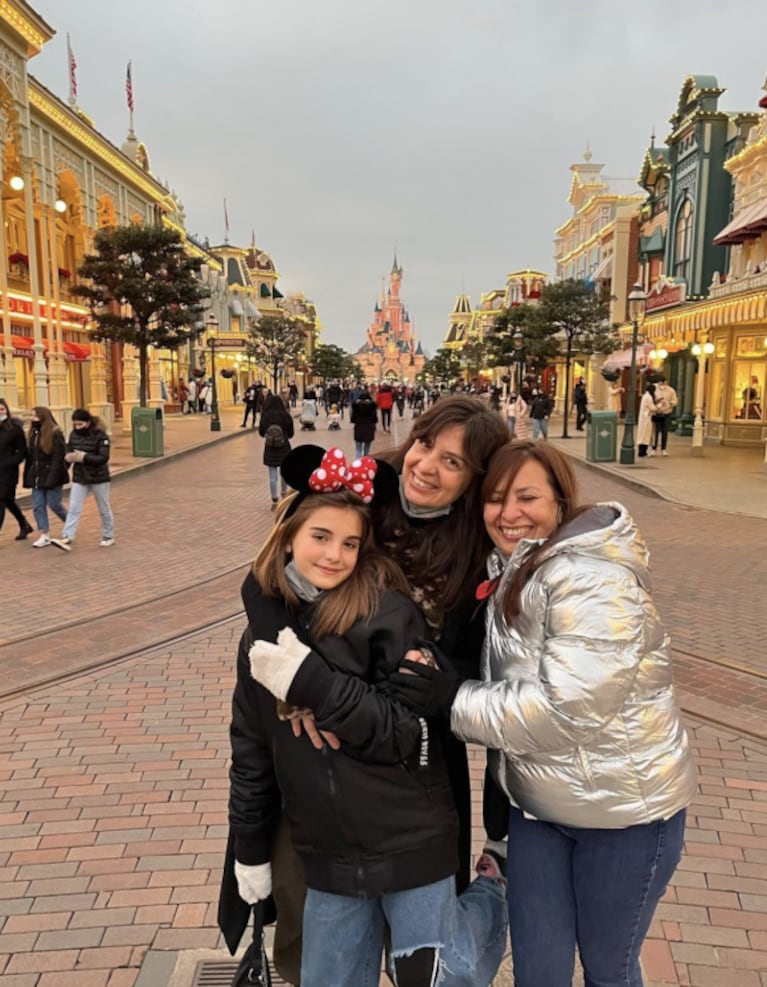 Edith Hermida se fue a Europa con sus hijas en medio de los rumores de crisis de pareja