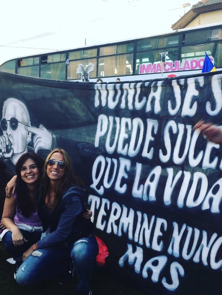 Edith Hermidaes una de las tantas fanáticas del Indio Solari.