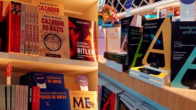 Editorial El Ateneo presente en la 50 Feria del Libro de Buenos Aires.