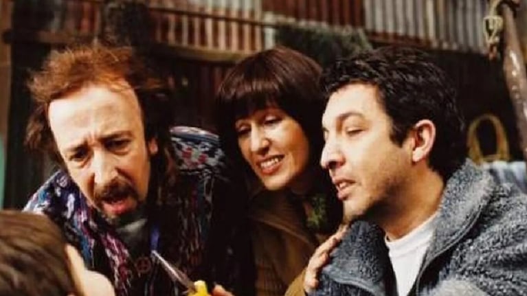 Eduardo Blanco, Mercedes Morán y Ricardo Darín en Luna de Avellaneda.