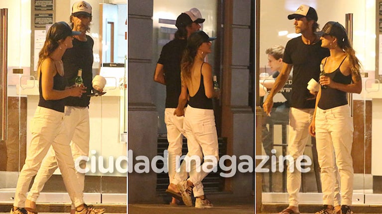 Eduardo Celasco volvió a apostar al amor junto a Manuela Fernández (Foto: Movilpress)