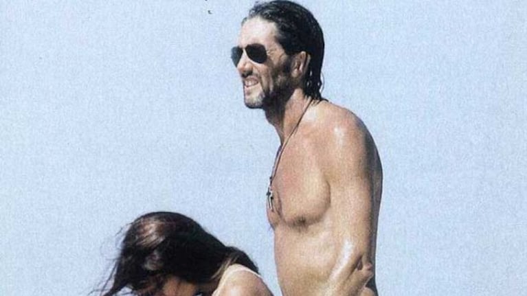 Eduardo Celasco y Vito Rodríguez, enamorados en Mar del Plata. (Foto: Gente)