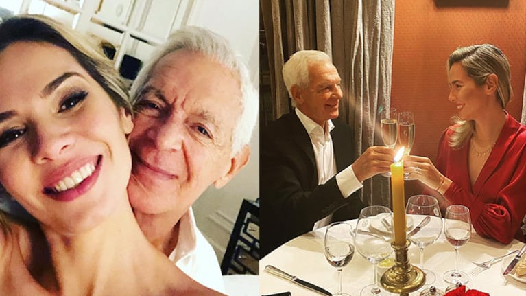 Eduardo Costantini y Elina Fernández celebraron sus dos años de casados con una cena romántica.