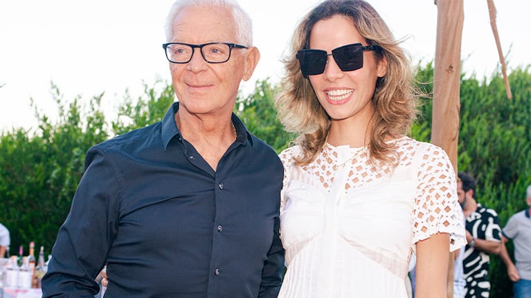 Eduardo Costantini y Elina Fernández en el lanzamiento de los Premios Sirí a la gastronomía