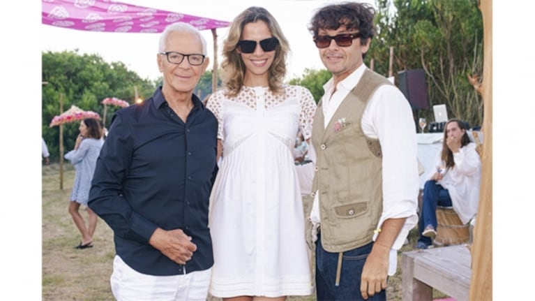 Eduardo Costantini y Elina Fernández en el lanzamiento de los Premios Sirí a la gastronomía