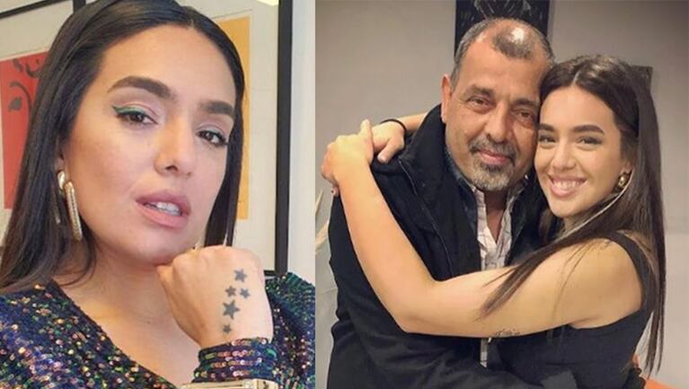 Eduardo, el papá de la cantante, se había contagiado de coronavirus.